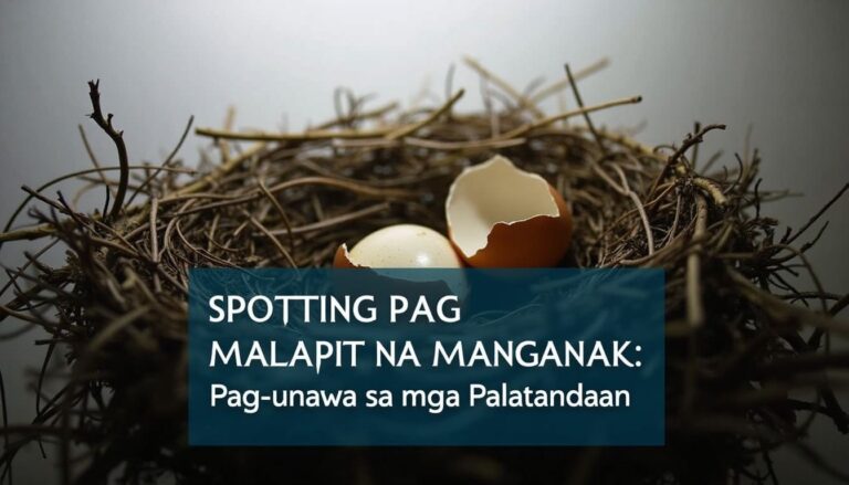 Spotting Pag Malapit Na Manganak: Pag-unawa sa mga Palatandaan